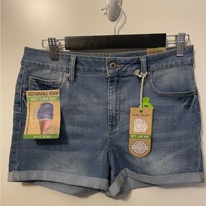 Wax Jean Shorts